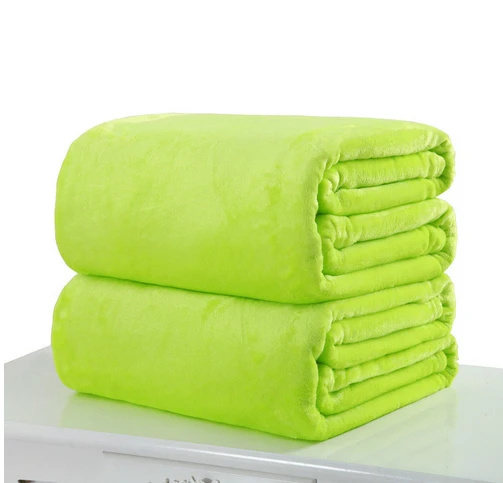 1 шт., фланелевое одеяло для домашних животных, мягкое теплое постельное белье, одеяло s - Цвет: Зеленый