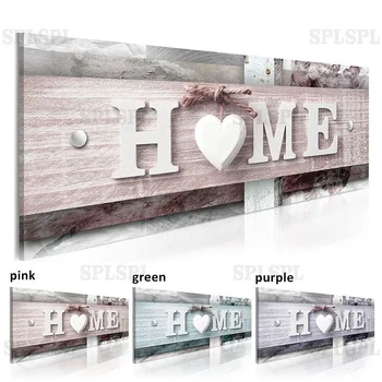 

Home Prints Canvas Painting Pattern and Heart Posters Wall Art Antique Nursery Pictures for Living Room Dining Room Home Decor