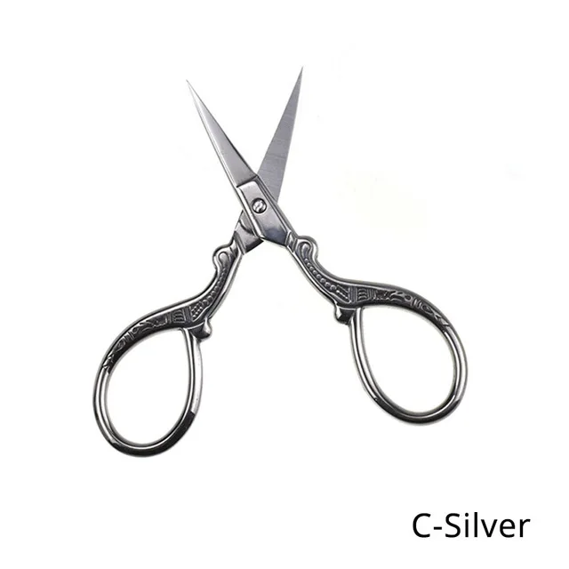 C-Silver 25 стилей, из нержавеющей стали портной ножницы вышивки крестиком вышивка Шитье ножницы для дома ручной работы Обрезка инструмент Аксессуары для шитья - Цвет: C-Silver