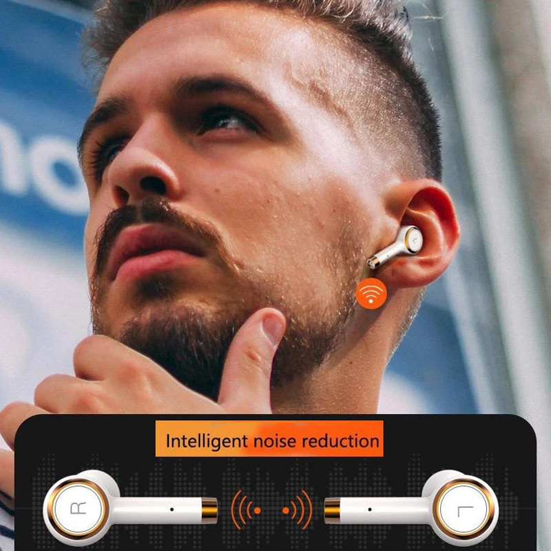 L2 Tws Wireless Headphones Bluetooth Earphone Supports HD Calls Sports Headset with Charging Box For iPhone Xiaomi HuaWei