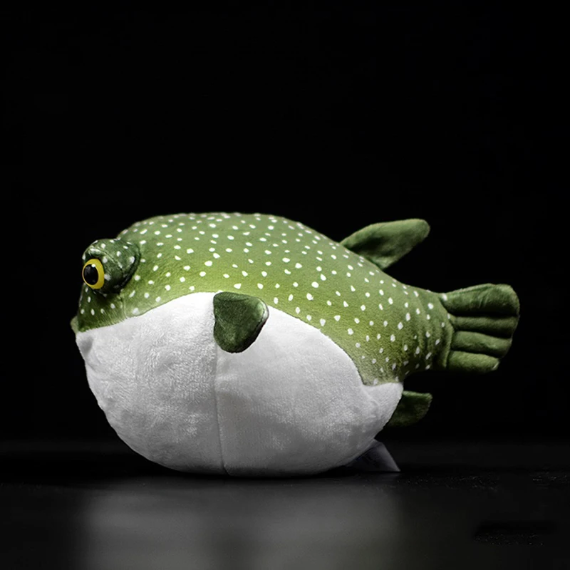 Реальная жизнь Pufferfish плюшевые игрушки Реалистичные морские животные Puffers мягкие игрушки аквариумные рыбки Мягкая куколка подарки для детей