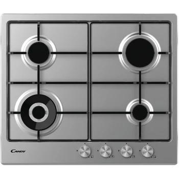 

Cooker candy chw6bf4wpx, independent, stainless steel
