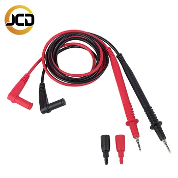 JCD Multimeter Probe Test Leads Pin for Digital Multimeter Needle Tip Multi Meter Tester Lead Probe Wire Pen Cable 20A 1000V zeast vc97 digital multimeter 3 3 4 capacitor frequency tester meter professional electric leads instruments lcd probe