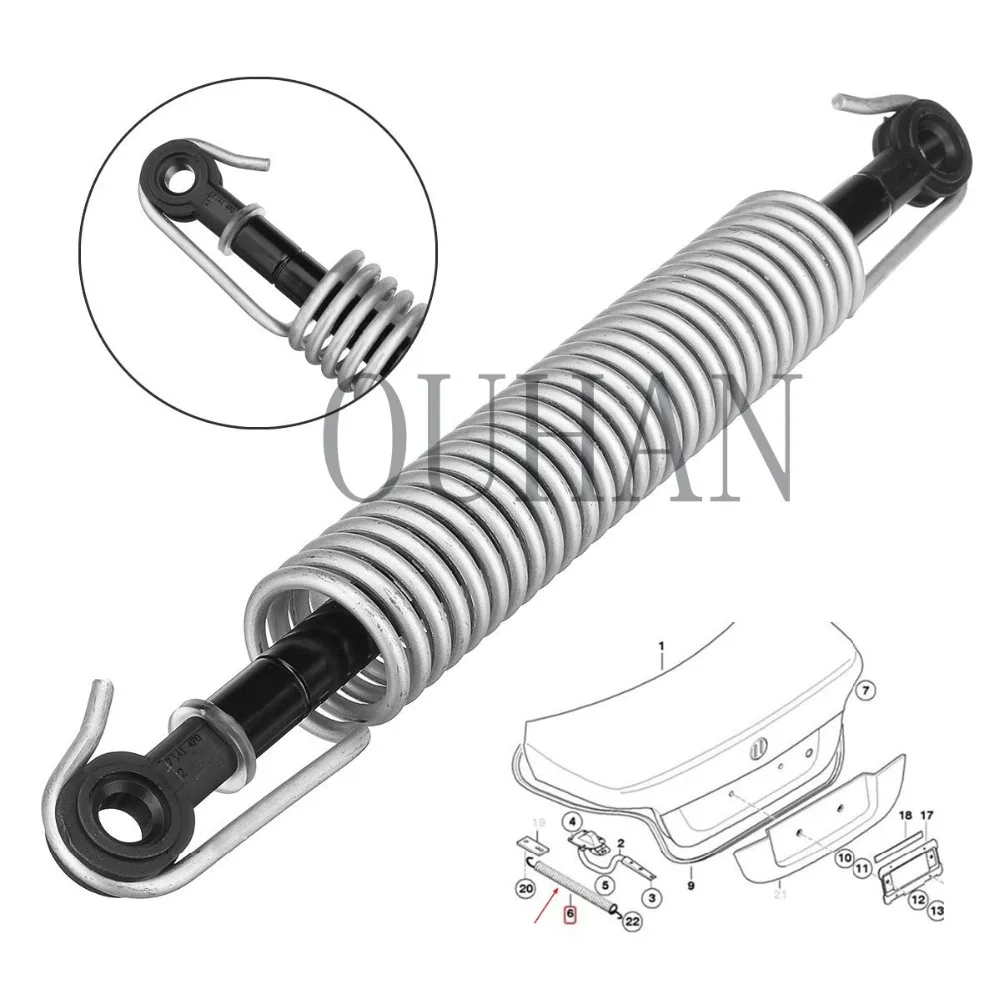 Аксессуары для автомобиля ручка для крышки задний багажник правый багажник 51247141490 пружинный амортизатор для BMW 5 серии E60 525i 525xi 530i поглотитель DIY