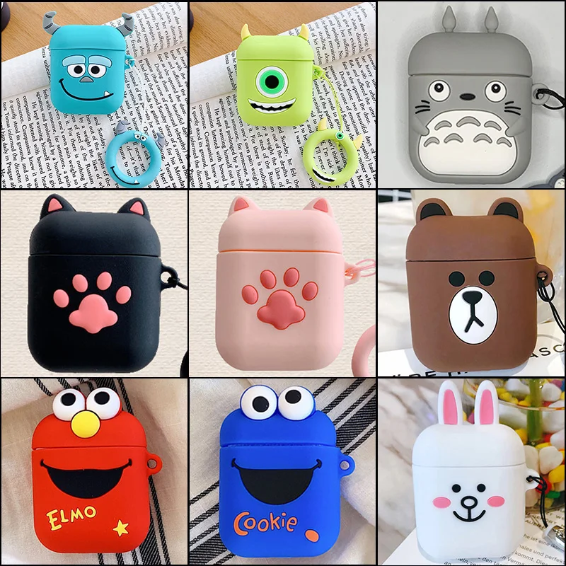 Cute Cat Earphone Case For Apple Airpods 1 2 Pro Cover Fashion Lovely Headphones  Cases For Airpods 3 Charging Box - AliExpress