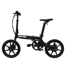 Велосипед 16 дюймов складной электрический CMS-XK-PRO складываемый электровелосипед с USB портом