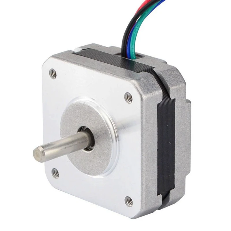 Горячий 17Hs08-1004S 4-Lead Nema 17 шаговый двигатель 20 мм 1A 13Ncm(18.4Oz.In) 42 двигатель Nema17 шаговый двигатель для Diy 3d принтер Cnc Xyz