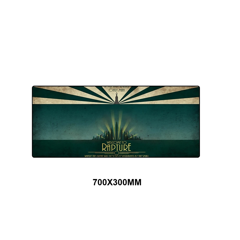 SHQB-005 Игровой коврик для мыши Bioshock, коврик для офисной мыши, коврик для настольной мыши, коврик для мыши, ПК, геймера, игровые коврики, игровая клавиатура, аксессуары для компьютера - Цвет: SHQB-005