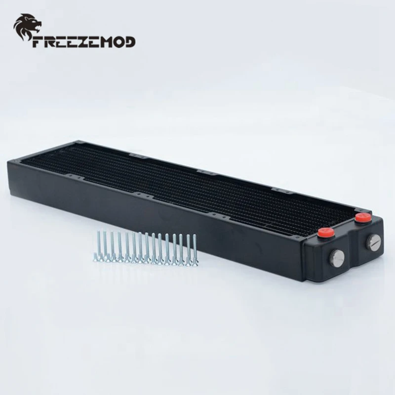 FREEZEMOD TSRP HP45 480 мм компьютерный ПК кулер для воды медный радиатор двухслойный 45