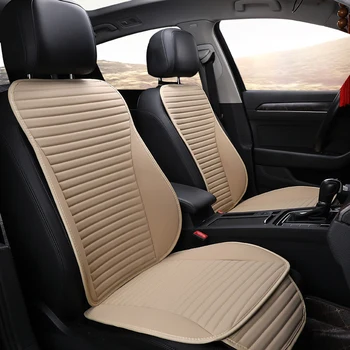 

2019 Brand New Easy Clean Not Moves Car Seat Cushion,for Kia Rio Universal Pu Leather Non Slide Seats Cover Water Proof D6 X30