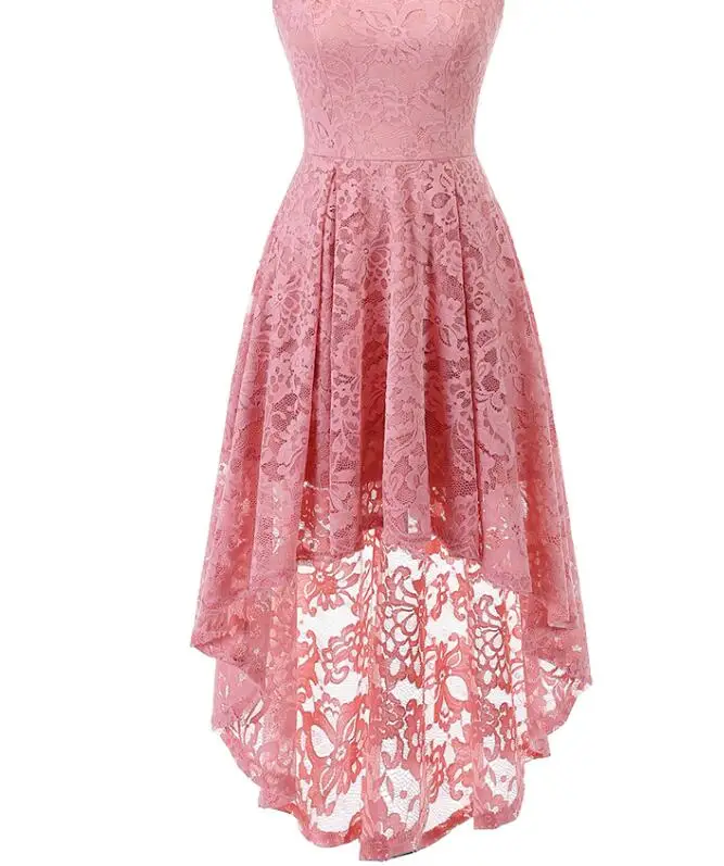 BeryLove/Короткие платья для выпускного вечера с виноградом, недорогие фиолетовые кружевные платья с глубоким вырезом для девушек, милые вечерние платья на молнии для выпускного вечера - Цвет: Blush