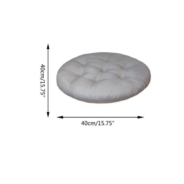 40 Cm -Es Kerek Az Üléspárna Dekoratív Beltéri, Egyszínű, Vastag Székpad Otthoni Irodai Autó Kanapé Tatami Padló Párnához P15F - Image 6