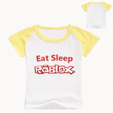 Модная футболка для игр для детей от 2 до 14 лет детские белые футболки с короткими рукавами для мальчиков и девочек, хлопковые топы для маленьких детей, одежда для девочек