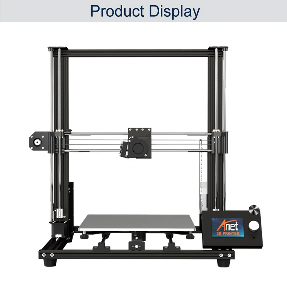 Anet A8 plus FDM 3d priner DIY предварительно собранный Принтер Высокоточный Exturder сопло принтер prusa I3 3d принтер с PLA нитью