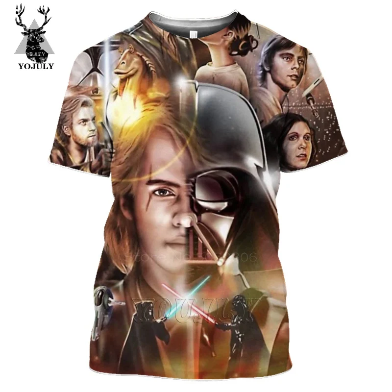 Футболка Star Wars Yoda fashion off white мужские футболки с 3d принтом мандалорские футболки в стиле хип-хоп с круглым вырезом уличная одежда топы странные вещи A620 - Цвет: 10