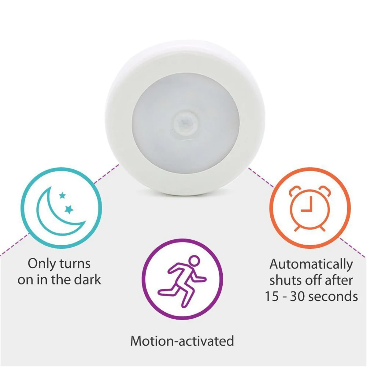 6LED человеческого тела индукционные ночной Светильник креативный Спальня