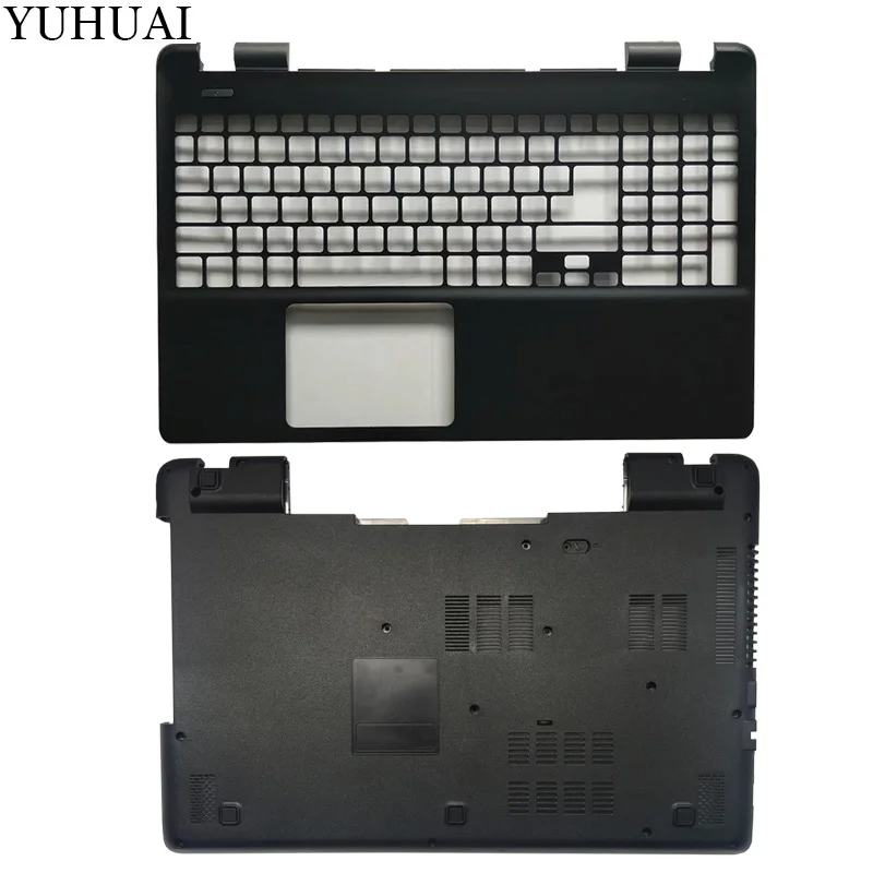 Ноутбук чехол Обложка для acer Aspire E5 E5-511 E5-521 E5-571 E5-571G V3-572 Palmrest крышка/ноутбук Нижняя база чехол Крышка - Цвет: C and D shell