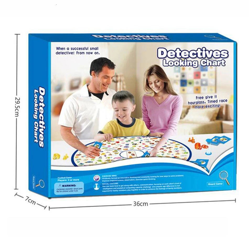 Монтессори головоломка, обучающая помощь маленьким детективам, ищу диаграмму, настольные игры, пластиковые обучающие игрушки для детей