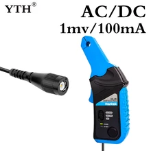 Hantek mais novo cc65 ac/dc atual braçadeira medidor de corrente braçadeira para 20khz handheld osciloscópio multímetro com conector bnc