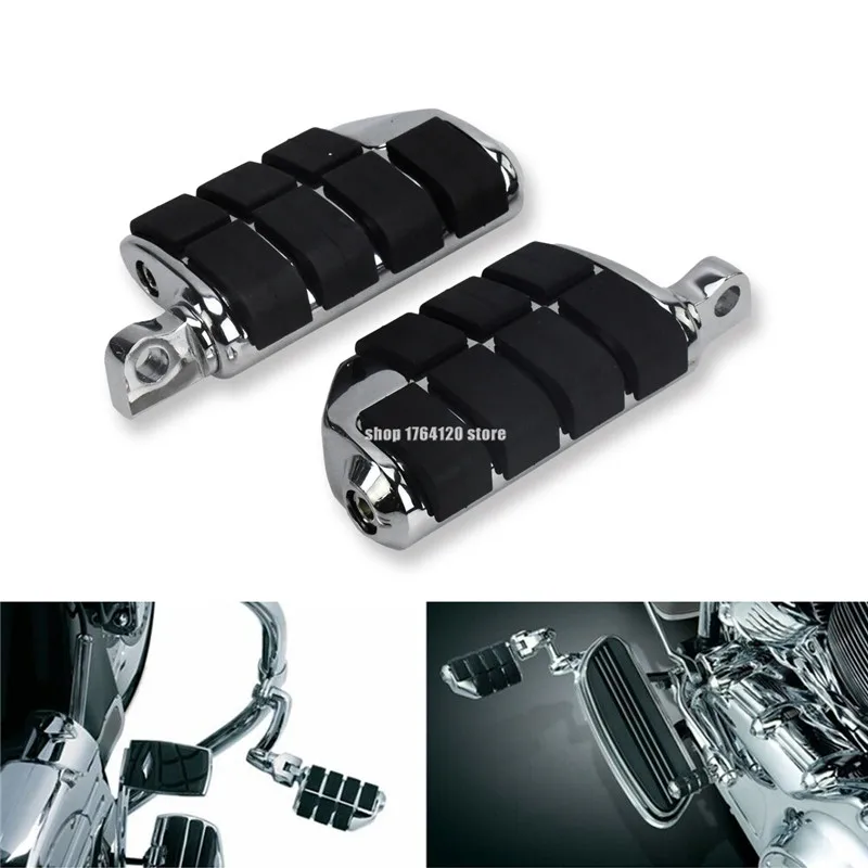 Подножки для ног для мотоцикла с креплением для ног для Harley Sportster Dyna для Honda Для Kawasaki для Yamaha