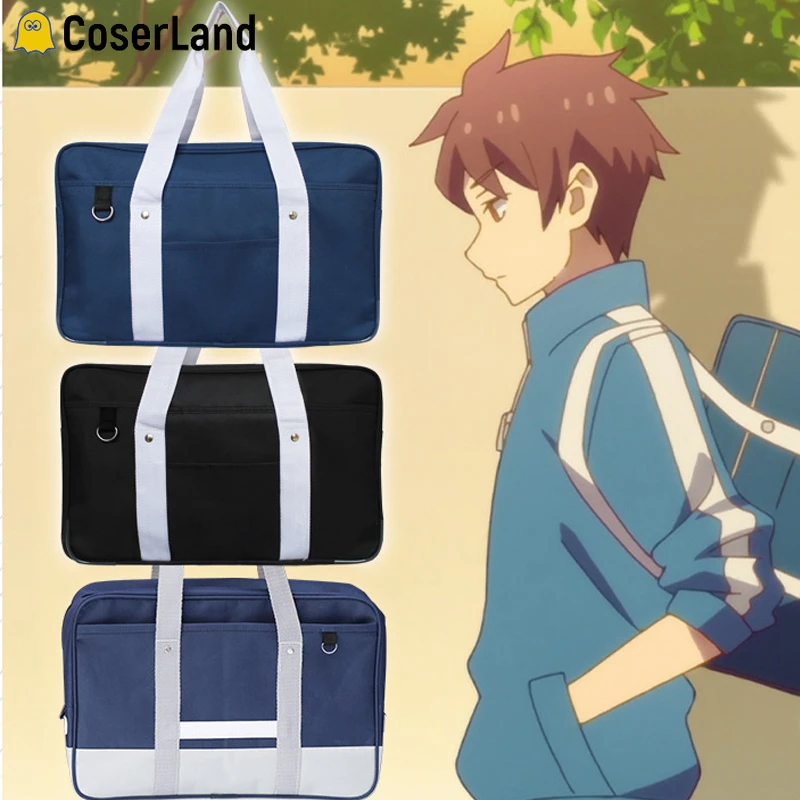 JK Bolsa de uniforme escolar para niño y niña, maletín de viaje, accesorios de Cosplay Love Live, bolsa de mensaje, de Anime japonés para Cosplay| | - AliExpress