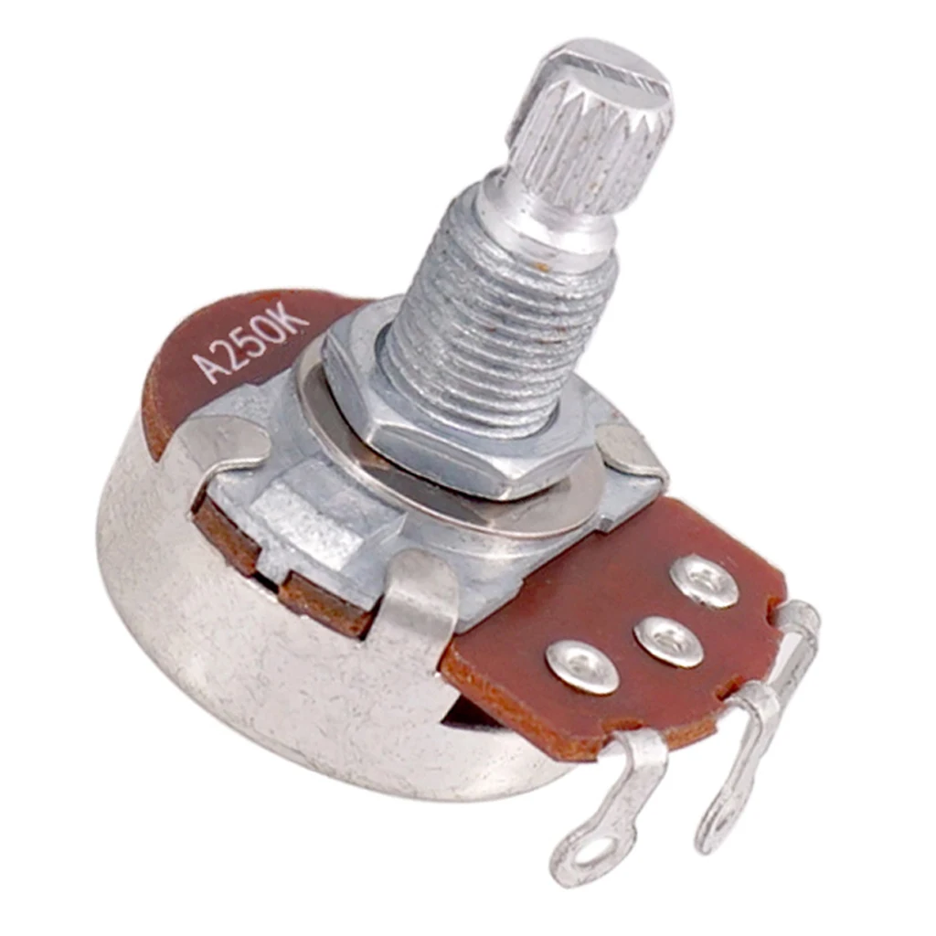 

MINI POTS Log A /Linear B 250k Volume Tone Potentiometer For Electric Guitar