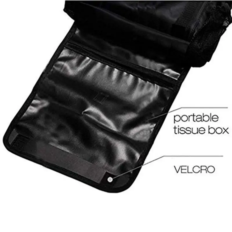 Car ice Back Seat Hanging Insulation Multi- Pocket Travel Storage Cooler Bag Heat-Preservation Insulated Wrap Bottle Bag