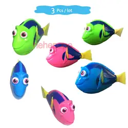 3 шт./партия плавание электронная рыба активированная на батарейках игрушечная рыба роботы Домашние животные электронные игрушки для детей