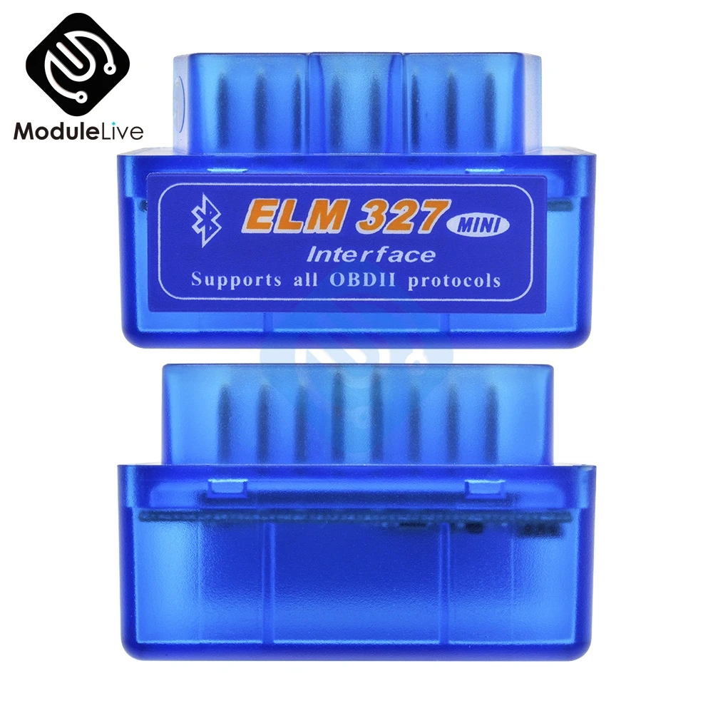 Супер Мини elm327 Bluetooth OBD2 V2.1 Elm 327 V 2,1 OBD 2 Автомобильный диагностический инструмент сканер Elm-327 OBDII адаптер автоматический диагностический инструмент