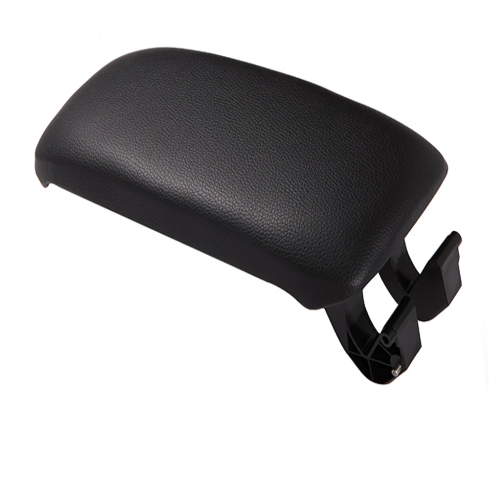 1 Pc Leather Car Armrest Latch Cover Center Console Armrest Cover Car Black Storage Box  Lid Cover for Audi A3 8P/A5 2003-2013