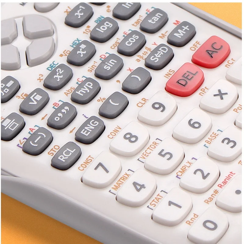 FX-991ES-C научный калькулятор 471 функций для школьного офиса два способа солнечной энергии и батареи