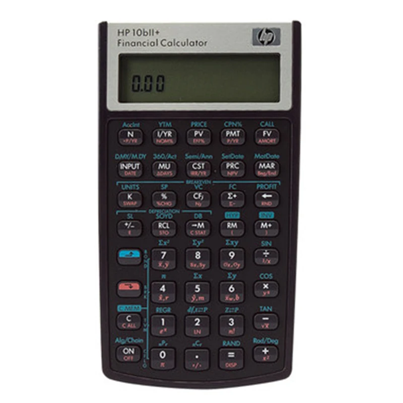 Buy New Hp 10bii Financial Calculator Hp10b2 Financial Planner Frm Cma Calculator Science Algorithm Students General Business Online In Italy