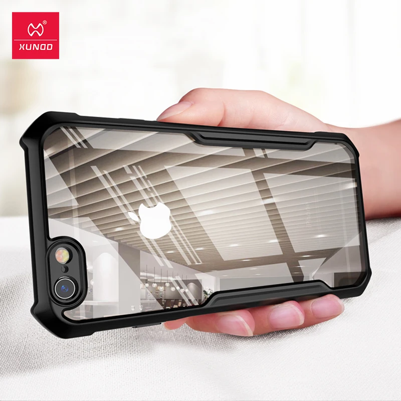 Xundd Protective Cover For iPhone 6 6S Case Shockproof Airbag Bumper Soft Back Clear Shell Plus  Мобильные телефоны
