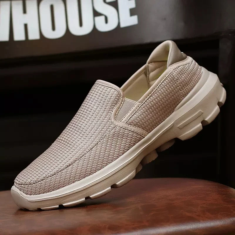 New-Shoes Loafers Non-Slip Big-Size Men Breathable Chaussure Homme 37-45