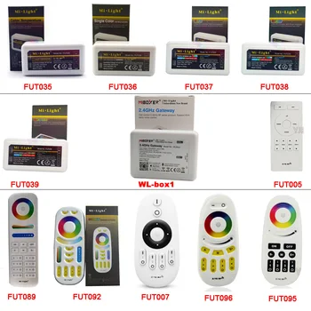 

led strip controller 2.4G Wireless Remote single color Color Temperature RGB RGBW RGBWW RGB+CCT WiFi iBox Smart Light MiBOXER