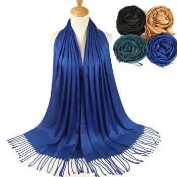 

B8 10pcs High quality tassel scarf/scarves hijab shawl muslim wrap headband can choose colors