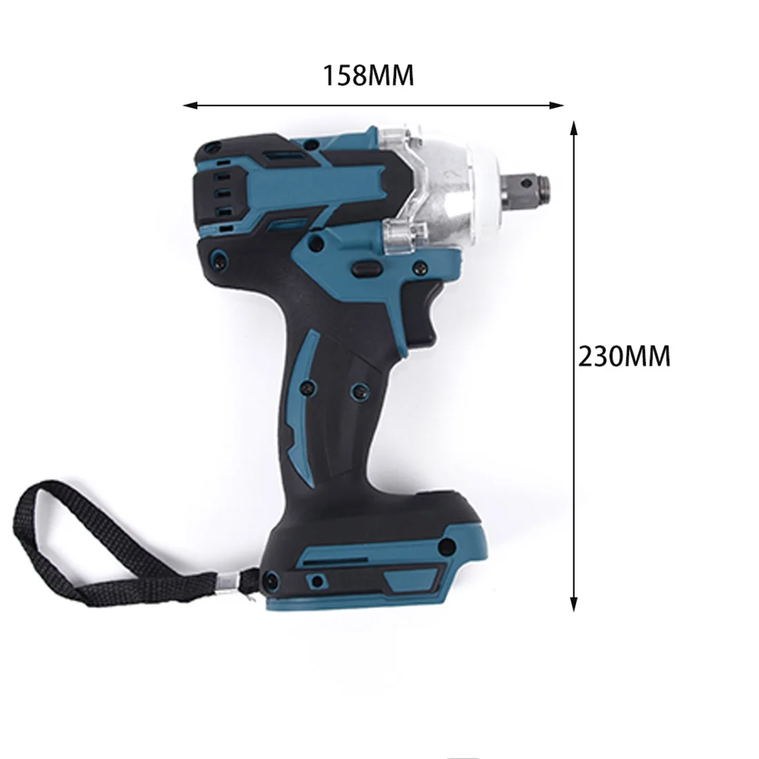 

2020 Newest 18V 1/2inch 520Nm Brushless Replace Impact Wrench Body No Battery Durable And Practical