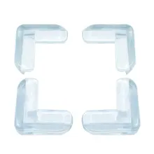 10 шт. прозрачный утолщенный ПВХ защита от столкновений углы l-образный угол кромки уход за ребенком утолщенный Тип