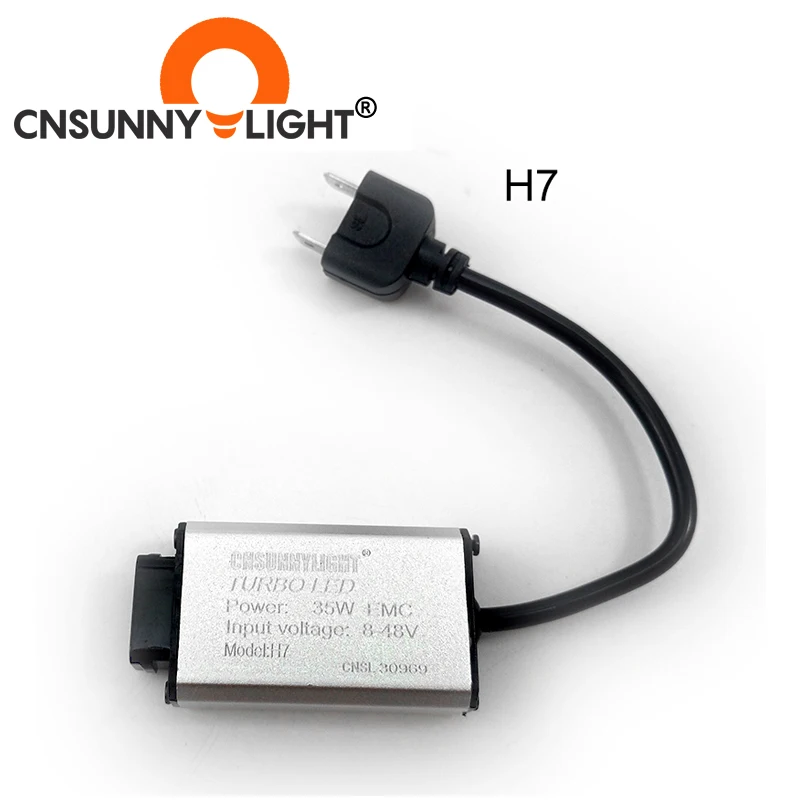 T1 Car LED Light Driver Ballast Ignition H4 H7 H1 H11 H8 9005 9006 9004 9007 H13 Plug 35W/40W 8-48V for CNSUNNYLIGHT Headlights