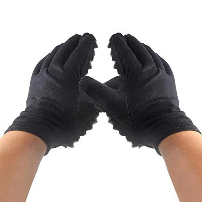 Magic Curl Hair Sponge Gloves for Barbers Wave Twist Brush Gloves Styling Tool For Curly Hair 4
