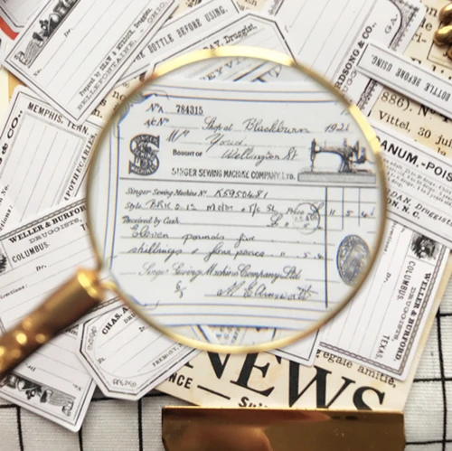 

28Pcs/Bag Vintage Record Label Tags Daily Sticker DIY Craft Scrapbooking Album Junk Journal Planner Decorative Stickers