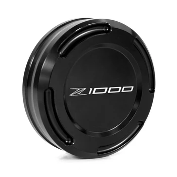 

For Kawasaki Z1000 2007 2008 2009 CNC Aluminum Front Rear Brake Fluid Reservoir Cap Master Cylinder Reservoir Cover