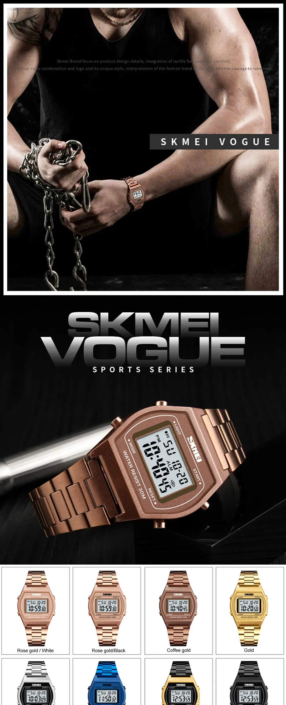 Digital men watches (1)