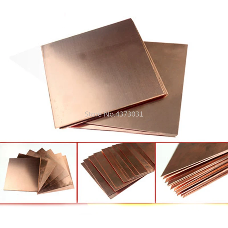 1pc-99-9-Copper-Sheet-Plate-DIY-Handmade-material-Pure-Copper-Tablets-DIY-Material-for-Industry (2)