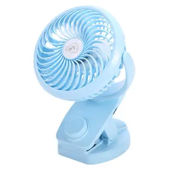 

Mini Portable USB Rechargeable Outdoor Student Desktop Cooling Fan Clamp Cooler USB Fan Mini Portable Dual Blade Desk Small Fan