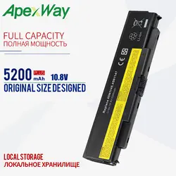 Apexway 10,8 V аккумулятор ноутбука T440P для lenovo ThinkPad L440 L540 T440pT540p W540 45N1148 45N1149 45N1150T 45N1144 45N1145