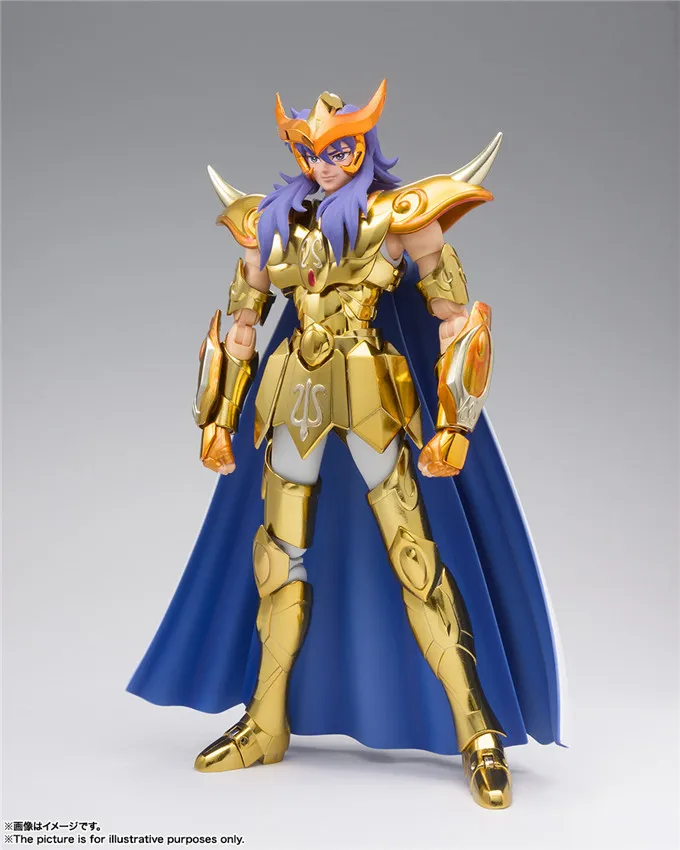 PrettyAngel-Подлинная фигурка BANDAI spirts Saint Cloth Myth EX Saiya Scorpio Milo Saintia Sho color Edition