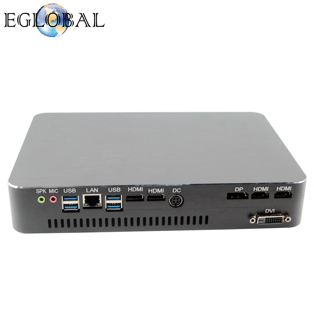 Игровой мини компьютер Eglobal Intel Core 9 9100F/9400F/9700F/9900 Gigabyt Nvidia GTX1050Ti Micro PC 4 дисплея 2 HDMI2.0