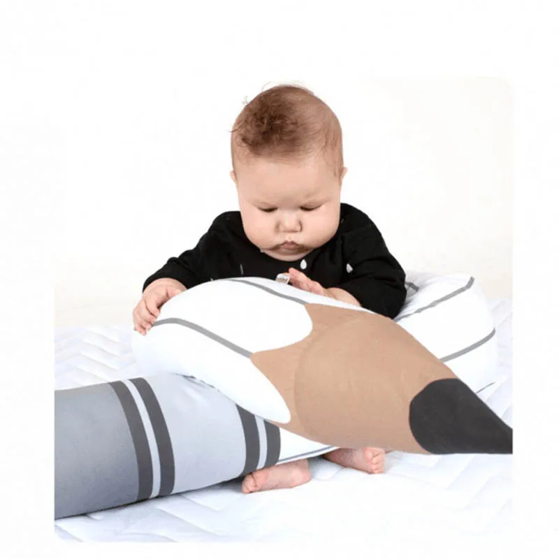 Новорожденных кроватки длинные бампер подушки для детской кроватки карандаш облако спальное место поддержка подушки украшение комнаты младенческой протектор Pad