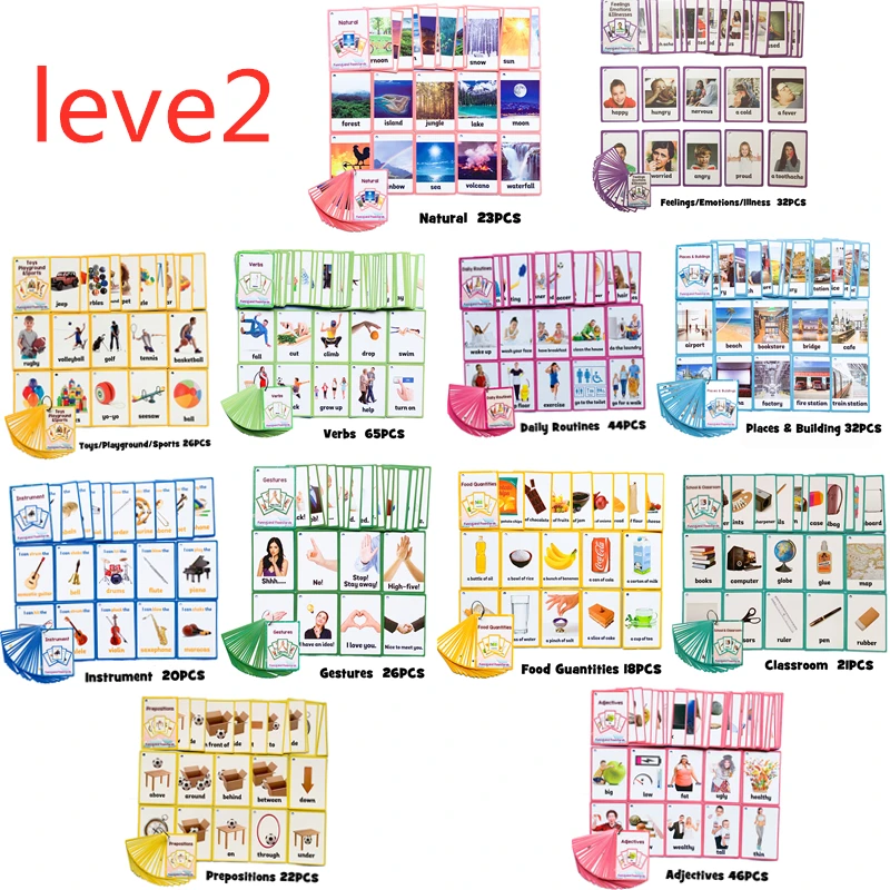26 categorias 760 cartões crianças aprender inglês palavra cartão juguetes educativos crianças brinquedos educativos para crianças brinquedo de aprendizagem precoce